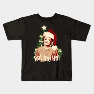 Blanche Devereaux Ho Ho Ho Kids T-Shirt